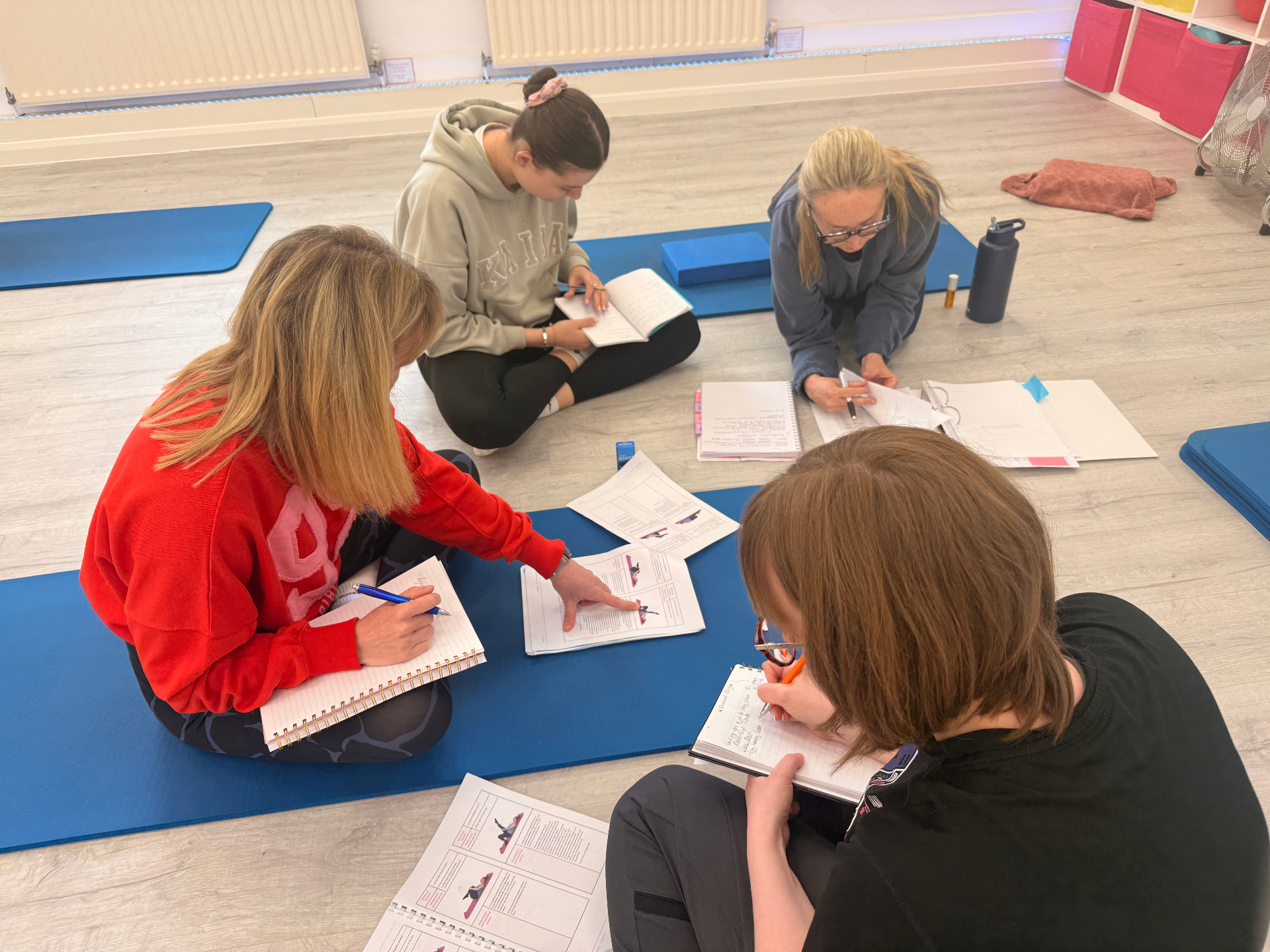 Group discussion during workshop
